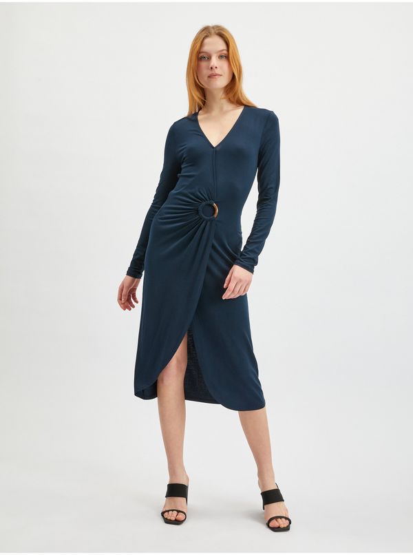 Orsay Orsay Dark blue ladies sheath dress - Women