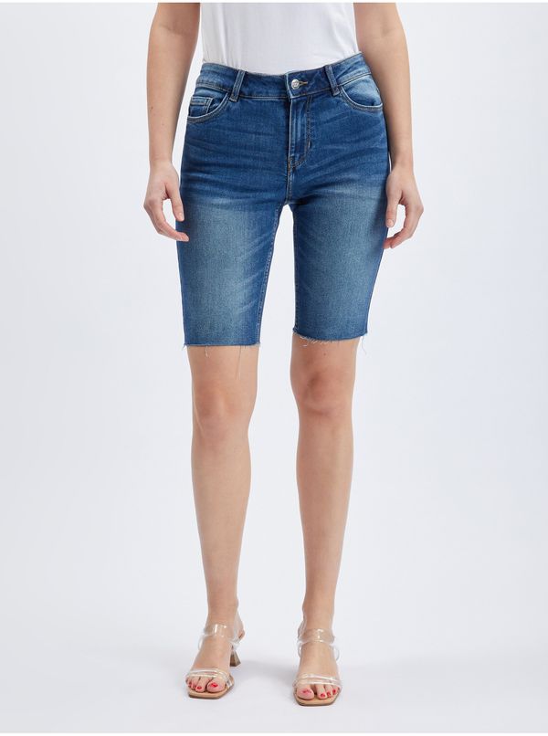 Orsay Orsay Dark Blue Womens Denim Shorts - Women