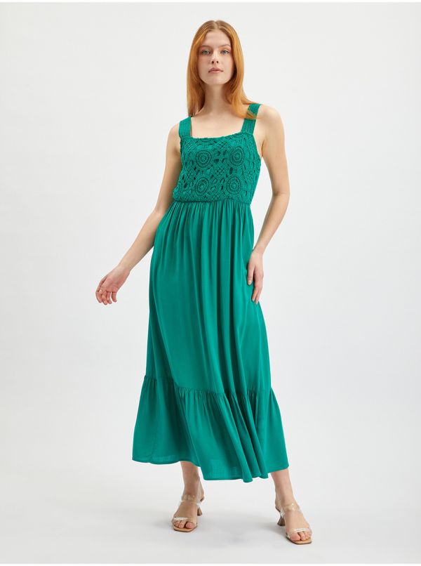 Orsay Orsay Green Ladies Maxi-Dresses - Women