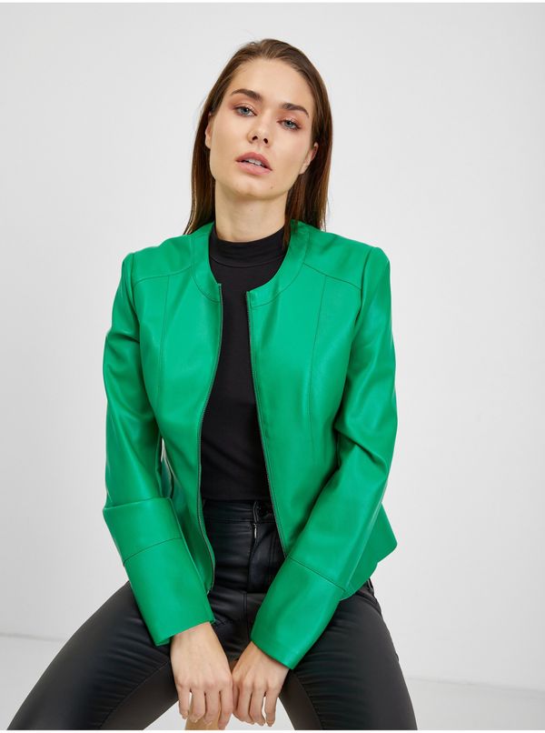 Orsay Orsay Green Women's Leatherette Jacket - Women