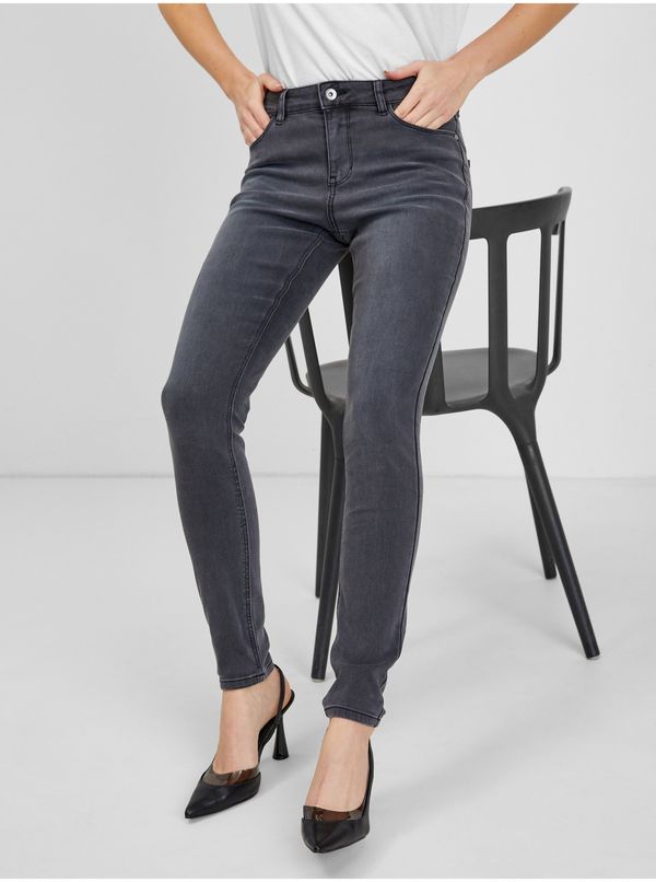 Orsay Orsay Grey Womens Skinny Fit Jeans - Women