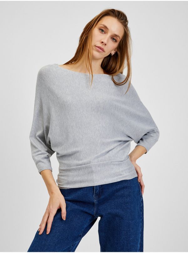 Orsay Orsay Light gray ladies sweater - Women
