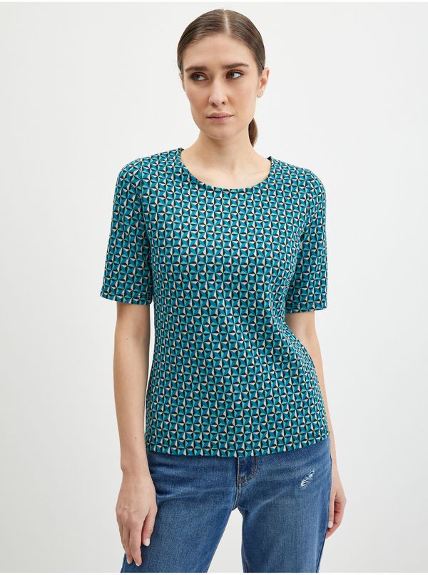 Orsay Orsay Oil Womens Patterned T-Shirt - Women
