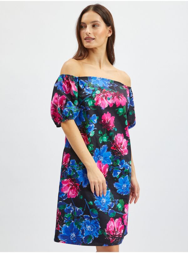 Orsay Orsay Pink-Black Women Floral Dress - Women