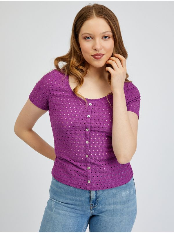 Orsay Orsay Purple Womens T-Shirt - Women