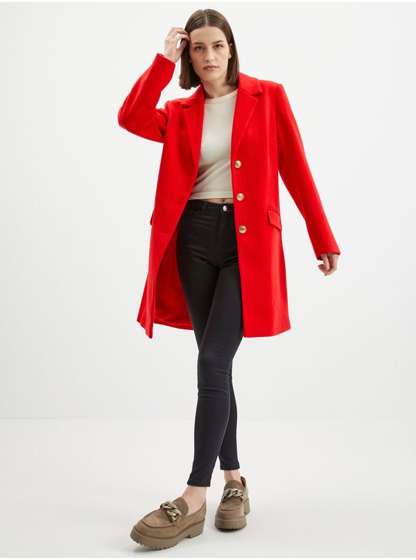 Orsay Orsay Red Ladies Coat - Women