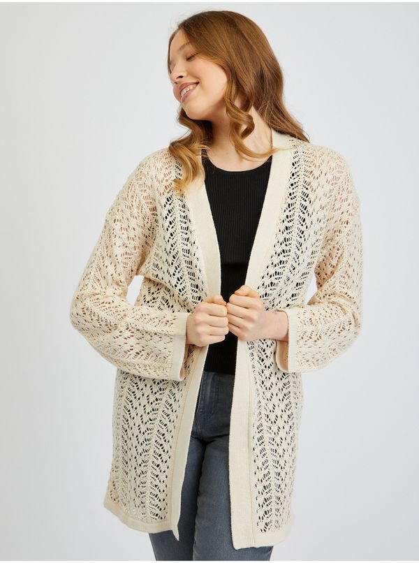 Orsay Orsay White Ladies Cardigan - Women