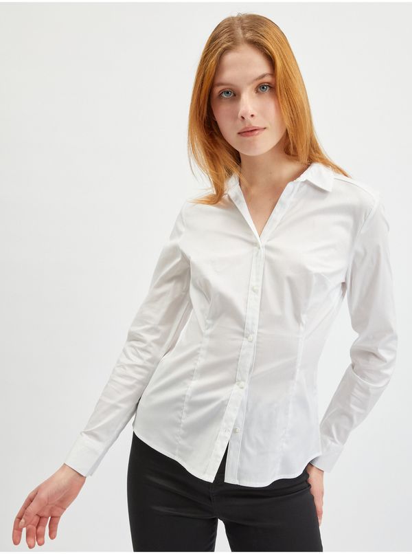 Orsay Orsay White Ladies Shirt - Women