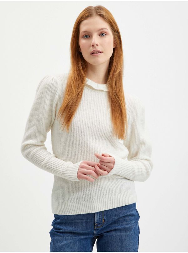 Orsay Orsay White Ladies Sweater - Women