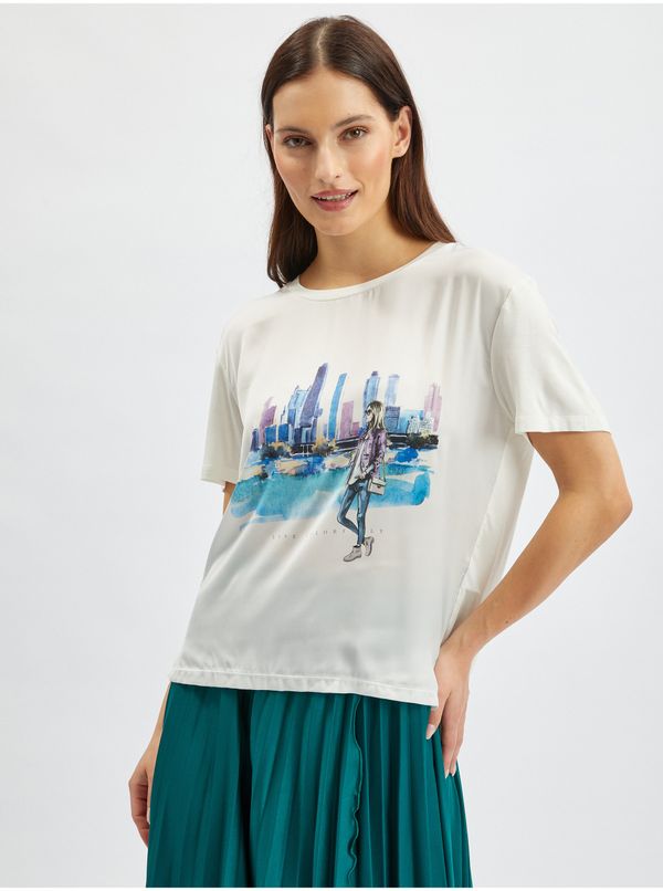 Orsay Orsay White Womens T-Shirt - Women