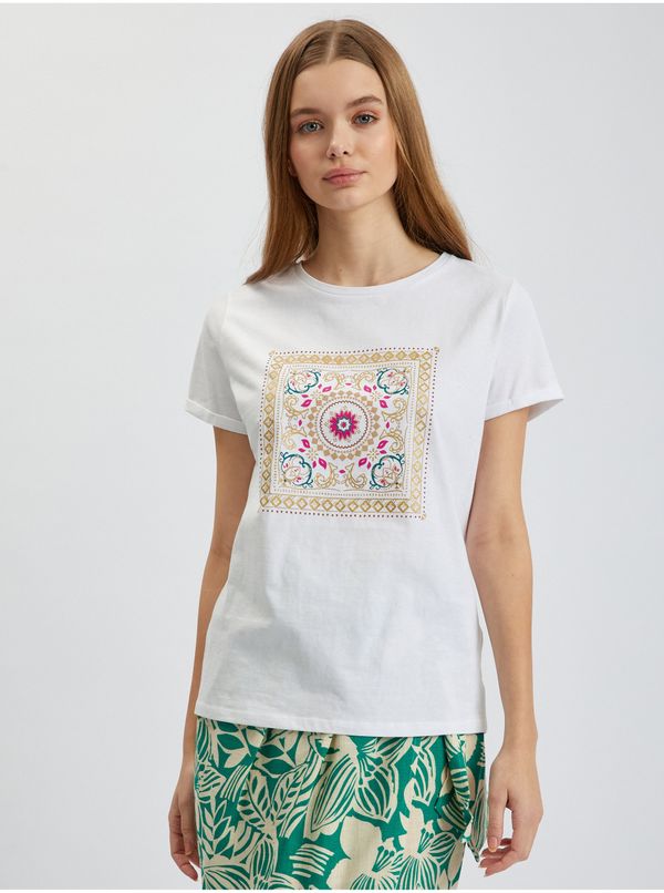 Orsay Orsay White Womens T-Shirt - Women