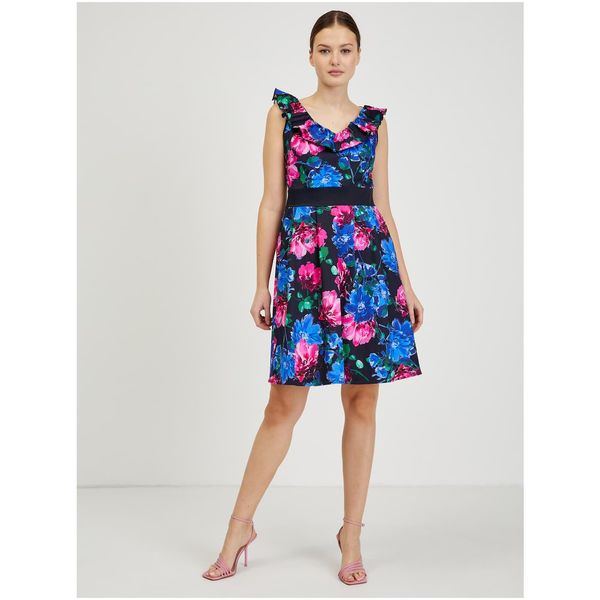 Orsay Pink-blue women's floral dress ORSAY - Ladies