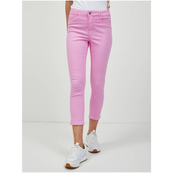Orsay Pink Shortened Slim Fit Jeans ORSAY - Women