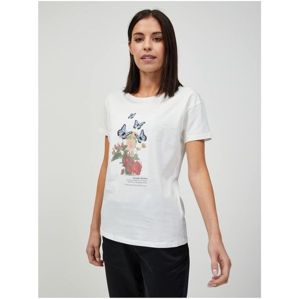 Orsay White T-shirt ORSAY - Women
