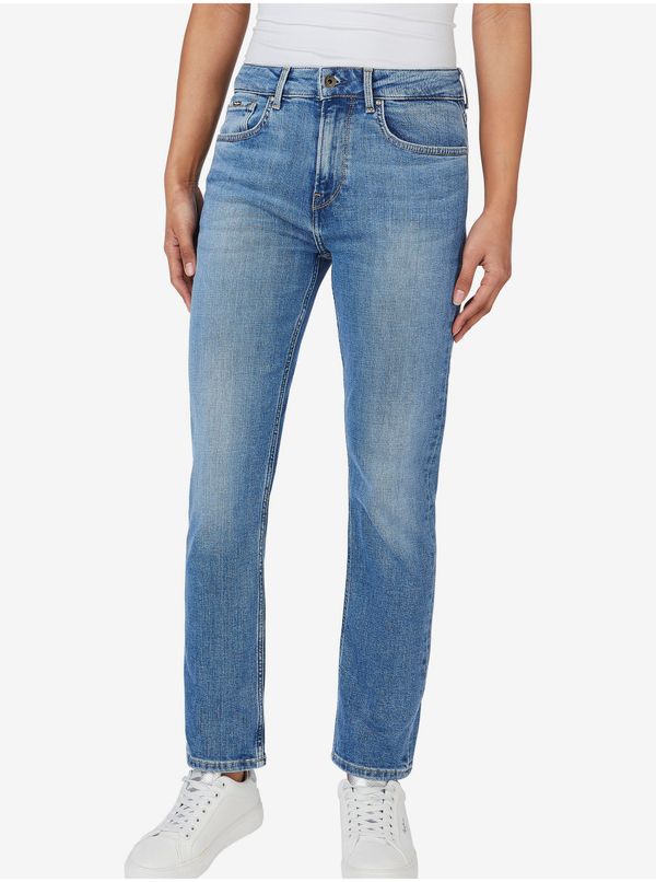 Pepe Jeans Blue Women Straight Fit Jeans Jeans Mary - Women