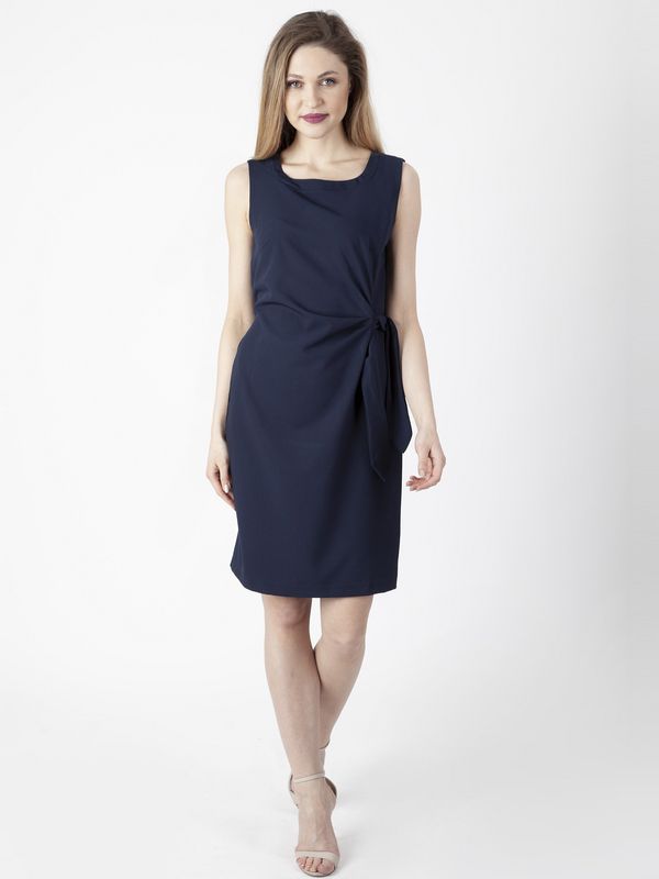 PERSO PERSO Woman's Dress RBE617777F Dark Navy Blue