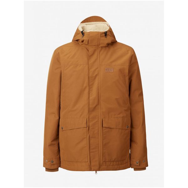 Picture Brown Men's Hooded Jacket Picture - Men