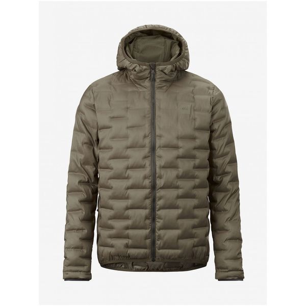 Picture Khaki Mens Quilted Hooded Jacket Picture Mohe - Men