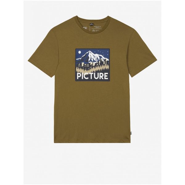 Picture Khaki Men's T-Shirt Picture - Men