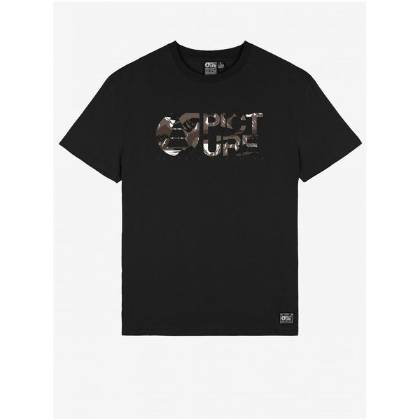 Picture Men's Black T-Shirt Picture - Men