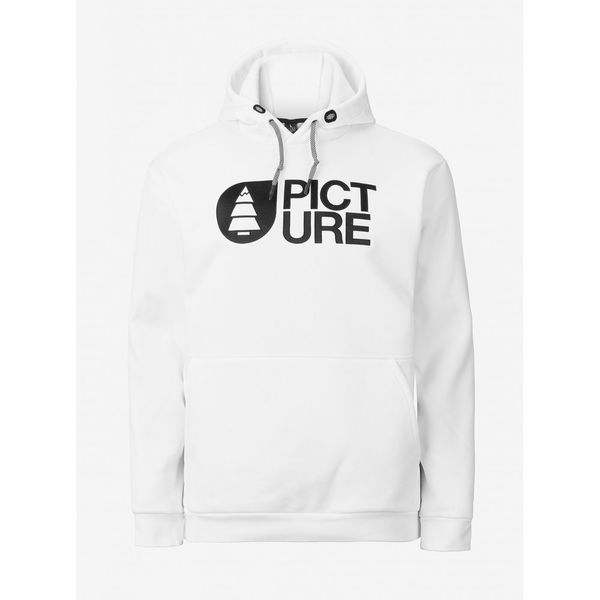Picture White Mens Hoodie Picture Park - Men