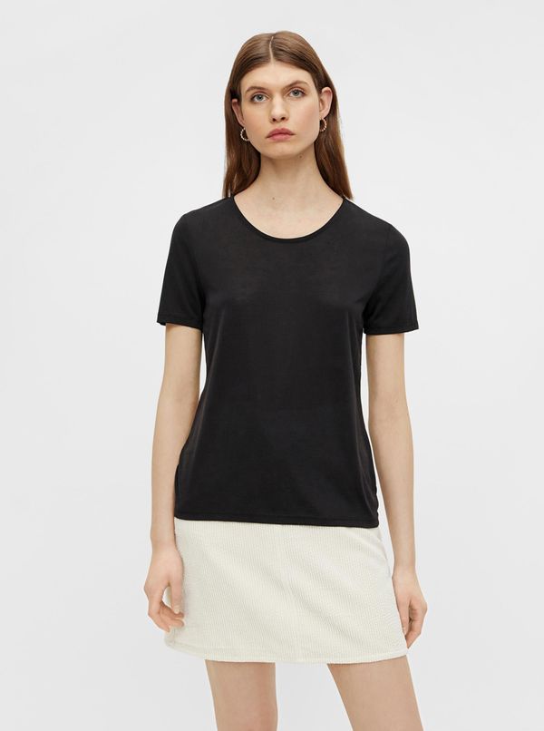 Pieces Black Basic T-Shirt Pieces Kamala - Women