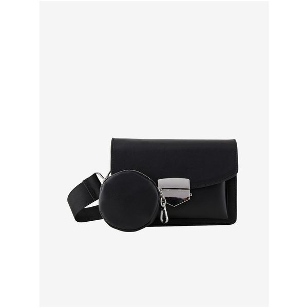 Pieces Black Crossbody Handbag with Small Case Pieces Honi - Women