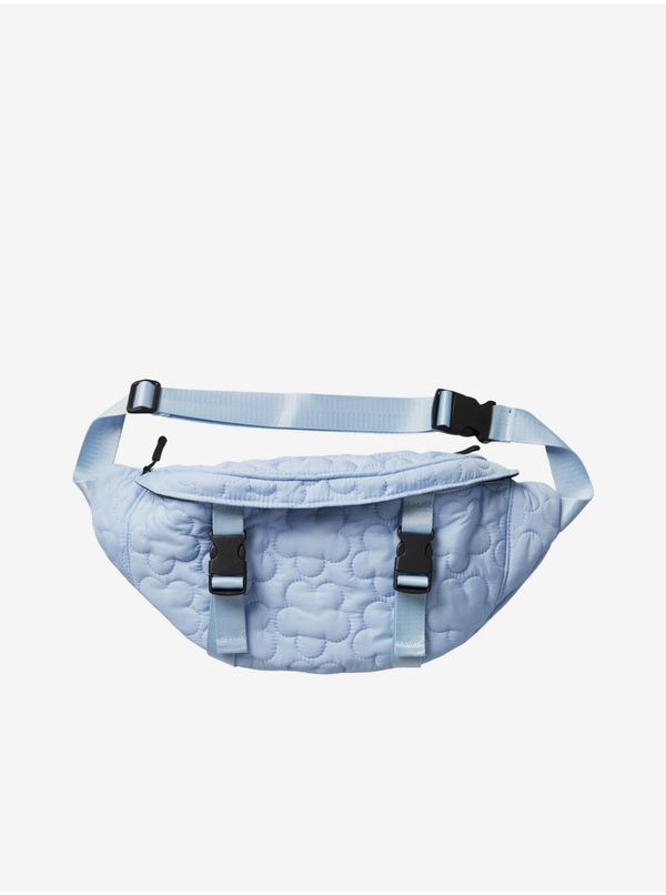 Pieces Light blue ladies quilted fanny pack Pieces Bianca - Ladies