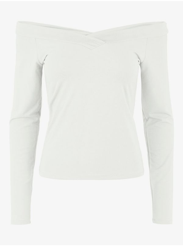 Pieces White T-shirt Pieces Maliva - Women