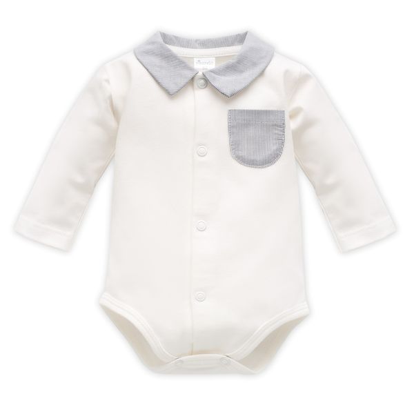 Pinokio Pinokio Kids's Charlie Longsleeve Buttoned Bodysuit K