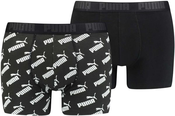 Puma 2PACK pánské boxerky Puma vícebarevné (100001512 001)