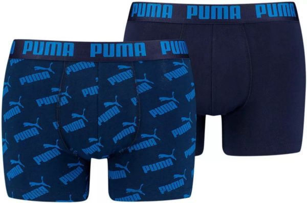 Puma 2PACK pánské boxerky Puma vícebarevné (100001512 002)