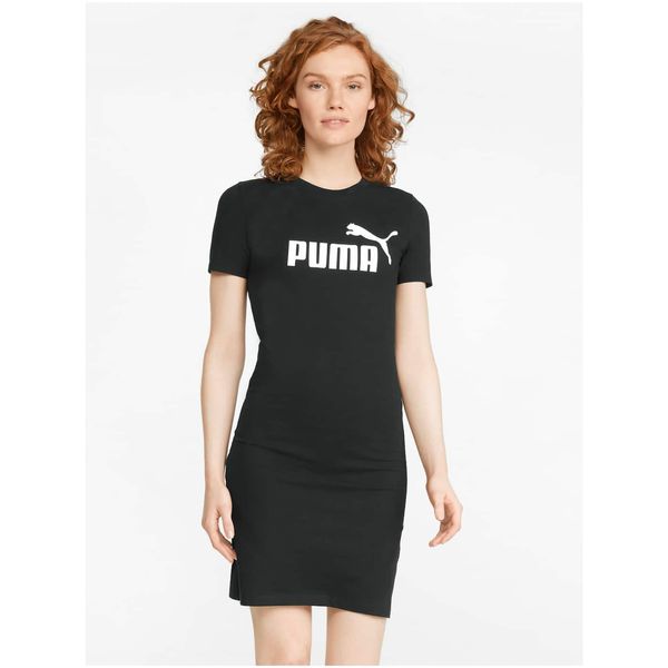 Puma Black Women's Dress with Puma Print - Women