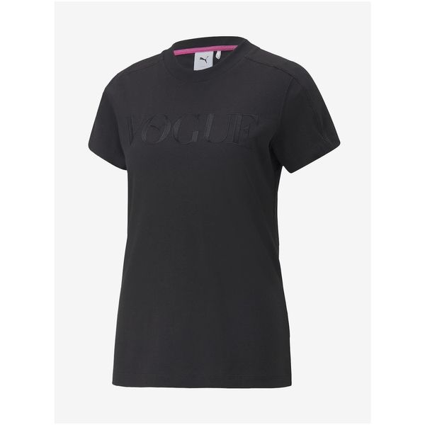 Puma Black Women's T-Shirt Puma x VOGUE - Women