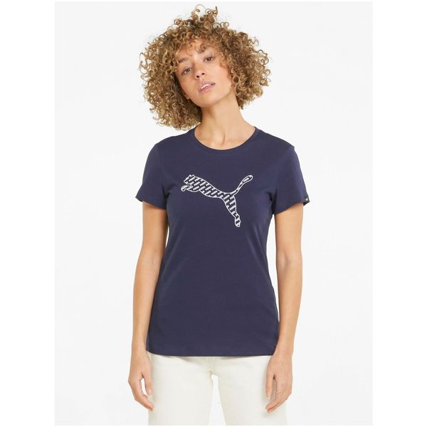 Puma Dark blue Women's T-Shirt Puma - Women