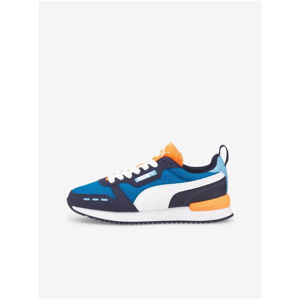 Puma Orange-Blue Boys Sneakers Puma R78 Jr - unisex
