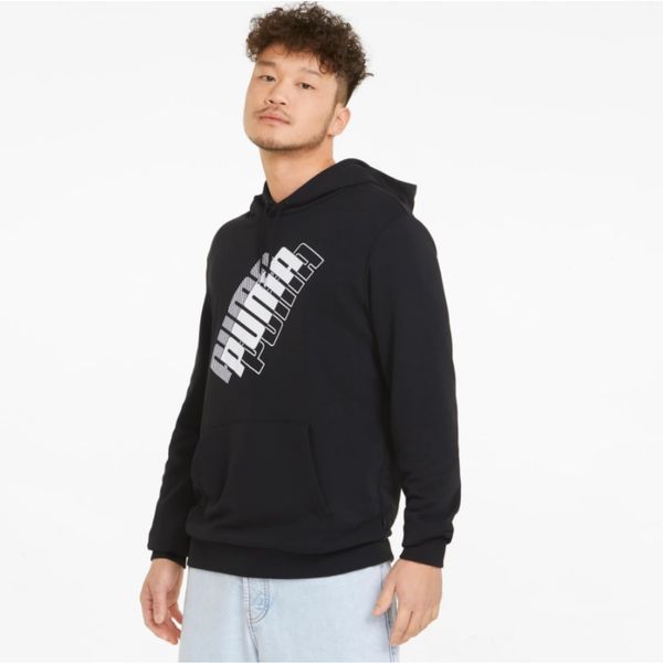 Puma Puma Sweatshirt Power Logo Hoodie TR - Mens