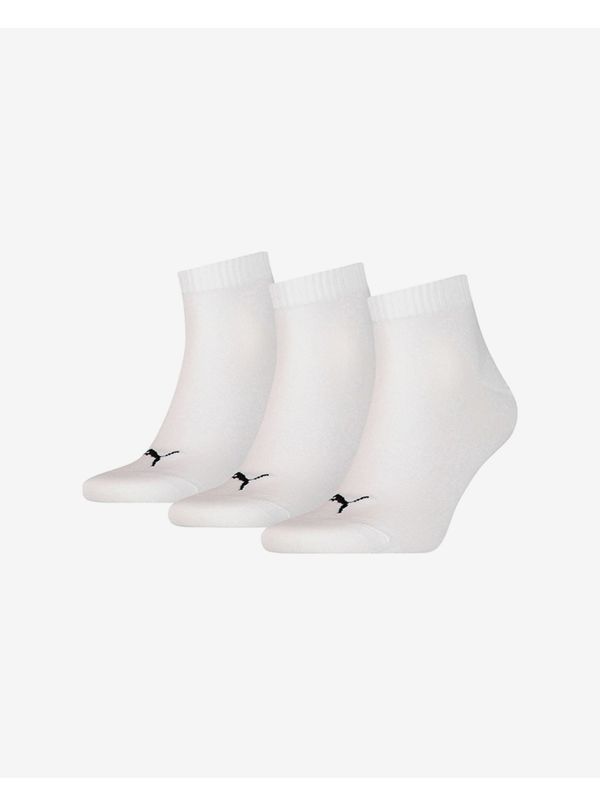 Puma Set of three pairs of socks in white Puma - Men
