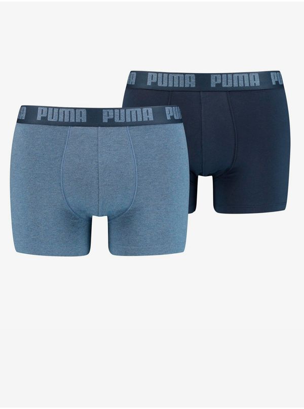 Puma Set of two men's boxers in blue Puma - Men