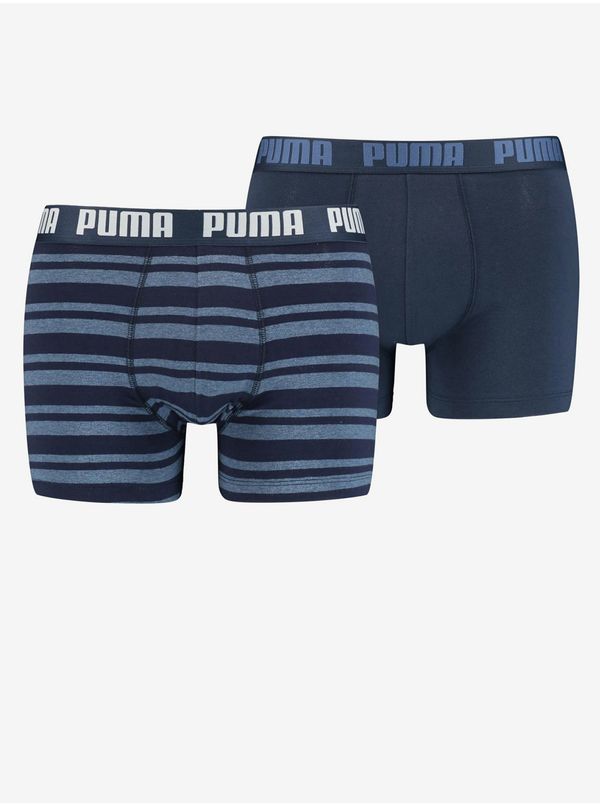 Puma Set of two men's boxers in dark blue Puma - Men