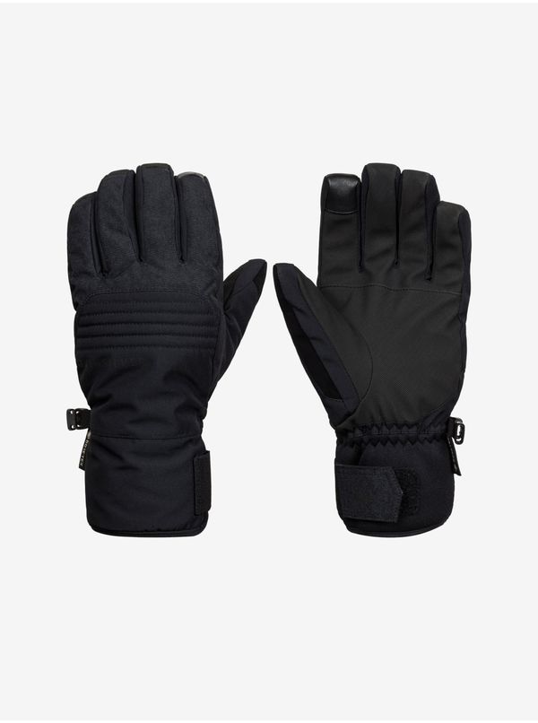 Quiksilver Black Men's Sports Winter Gloves Quiksilver - Men