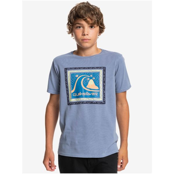 Quiksilver Light Purple Boys' T-Shirt Quiksilver Square Bubble - Boys