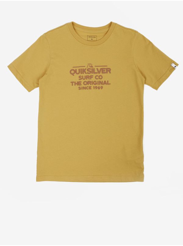 Quiksilver Mustard boys' T-shirt Quiksilver - unisex