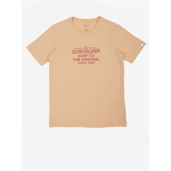Quiksilver Orange Boys' T-Shirt Quiksilver - unisex