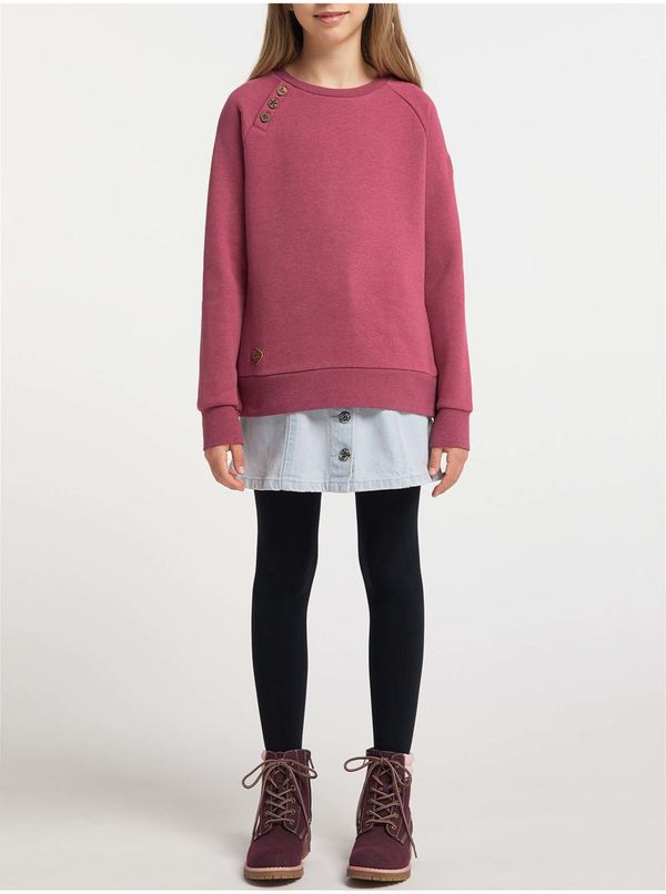 Ragwear Dark Pink Girls Sweatshirt Ragwear Darinka - Girls