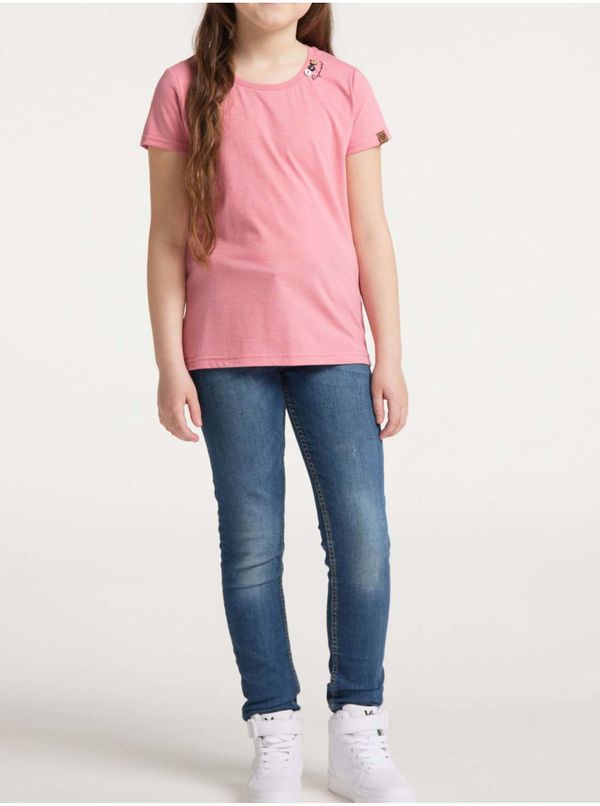 Ragwear Pink Girls Basic T-Shirt Ragwear Violka - Girls