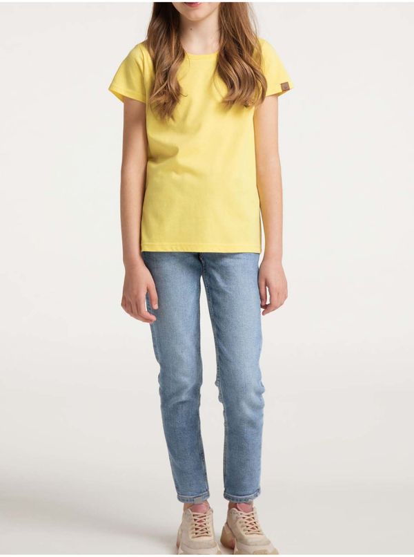 Ragwear Yellow Girls Basic T-Shirt Ragwear Violka - Girls