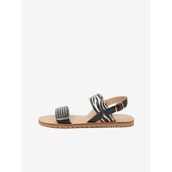 Replay Black Girl Patterned Sandals Replay - Girls