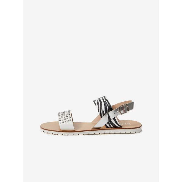 Replay White Girls Patterned Sandals Replay - Girls