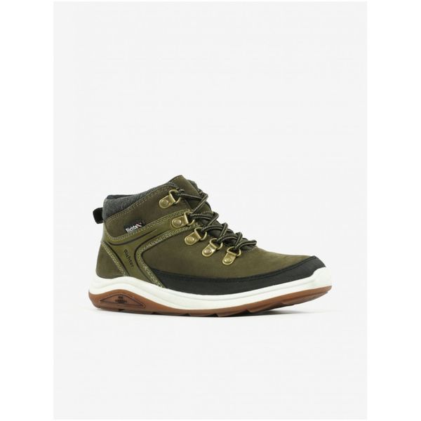 Richter Green Boys Ankle Leather Winter Boots Richter - Boys
